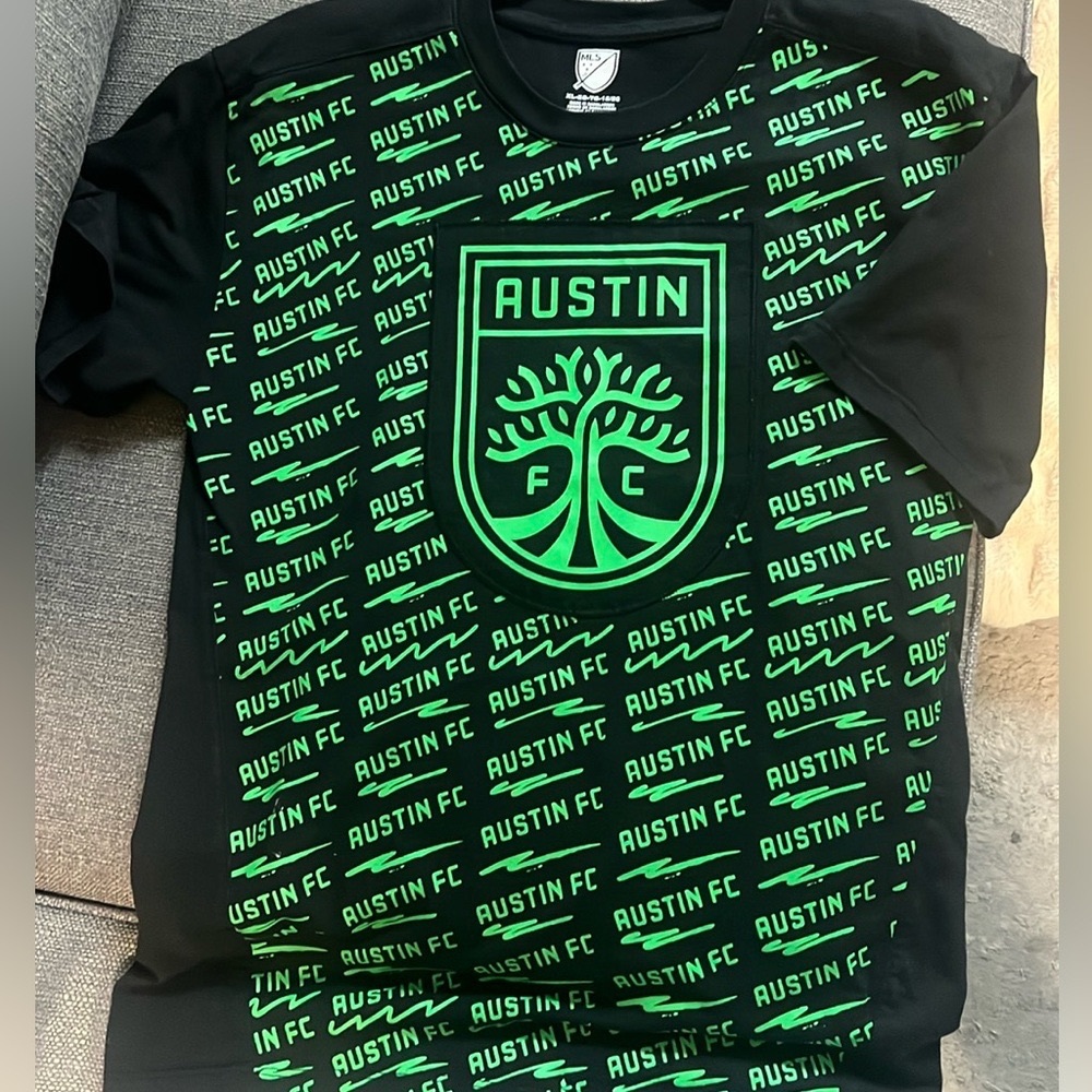 MLS Austin FC soccer shirt youth XL